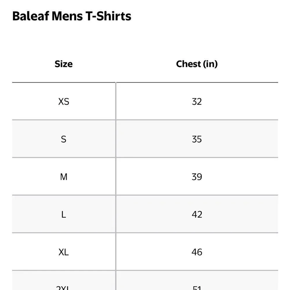 Baleaf Men's Blue Long Sleeve Crew neck  Shirt size M